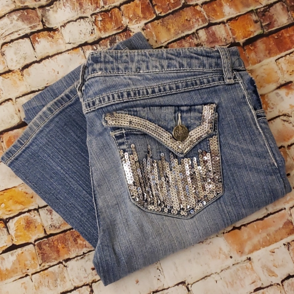Rock 47 Bling Jeans 7 x 32